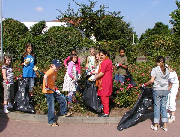 Sauberhafter Schulweg