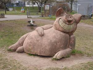 Bild vergr&ouml;&szlig;ern: P&Auml;Dong-Figur Sparschwein