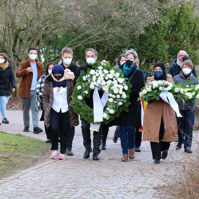 Bild vergrößern: 2. Jahrestag Anschlag von Hanau