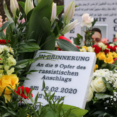 Bild vergrößern: 2. Jahrestag Anschlag von Hanau