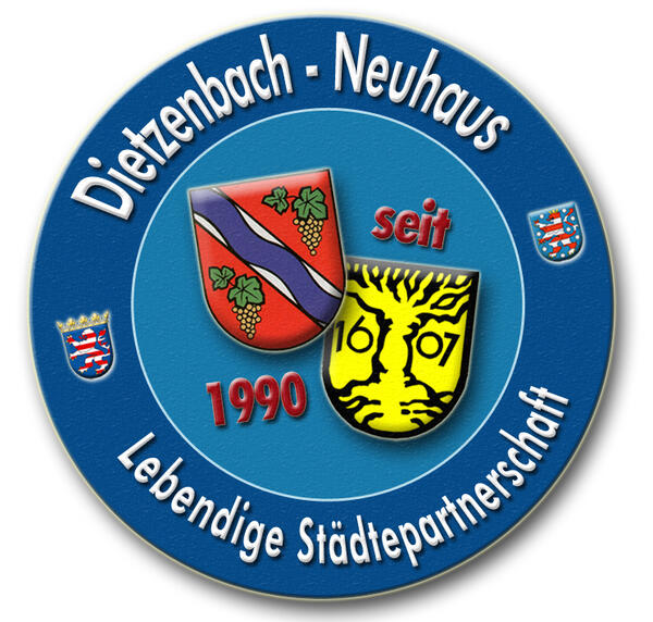 Logo zur Städtepartnerschaft mit Neuhaus