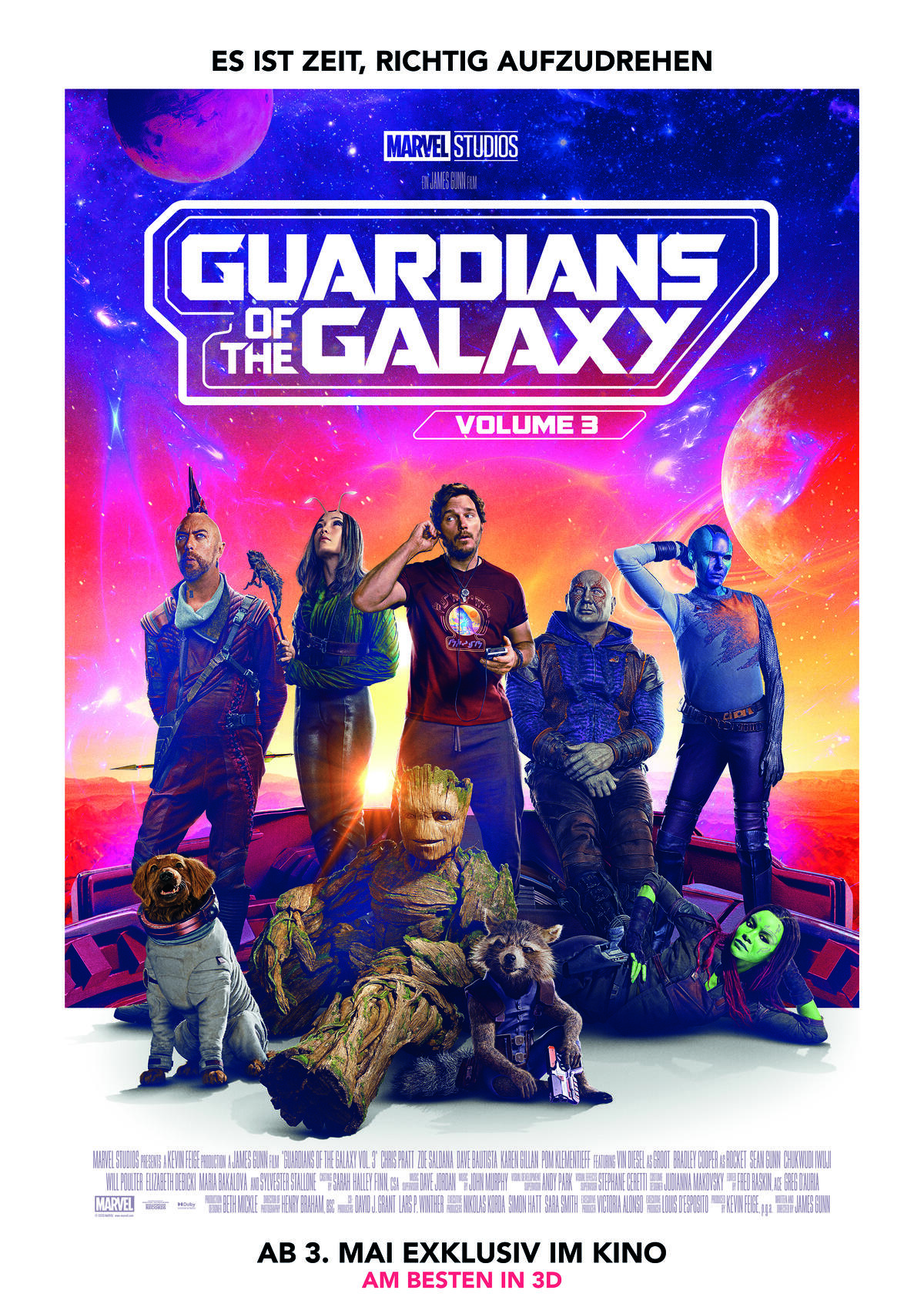 Filmplakat Guardians of the Galaxy 3