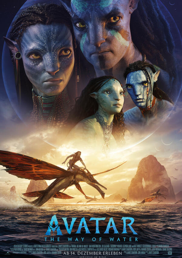 Bild vergrößern: Avatar 2 Filmplakat A4