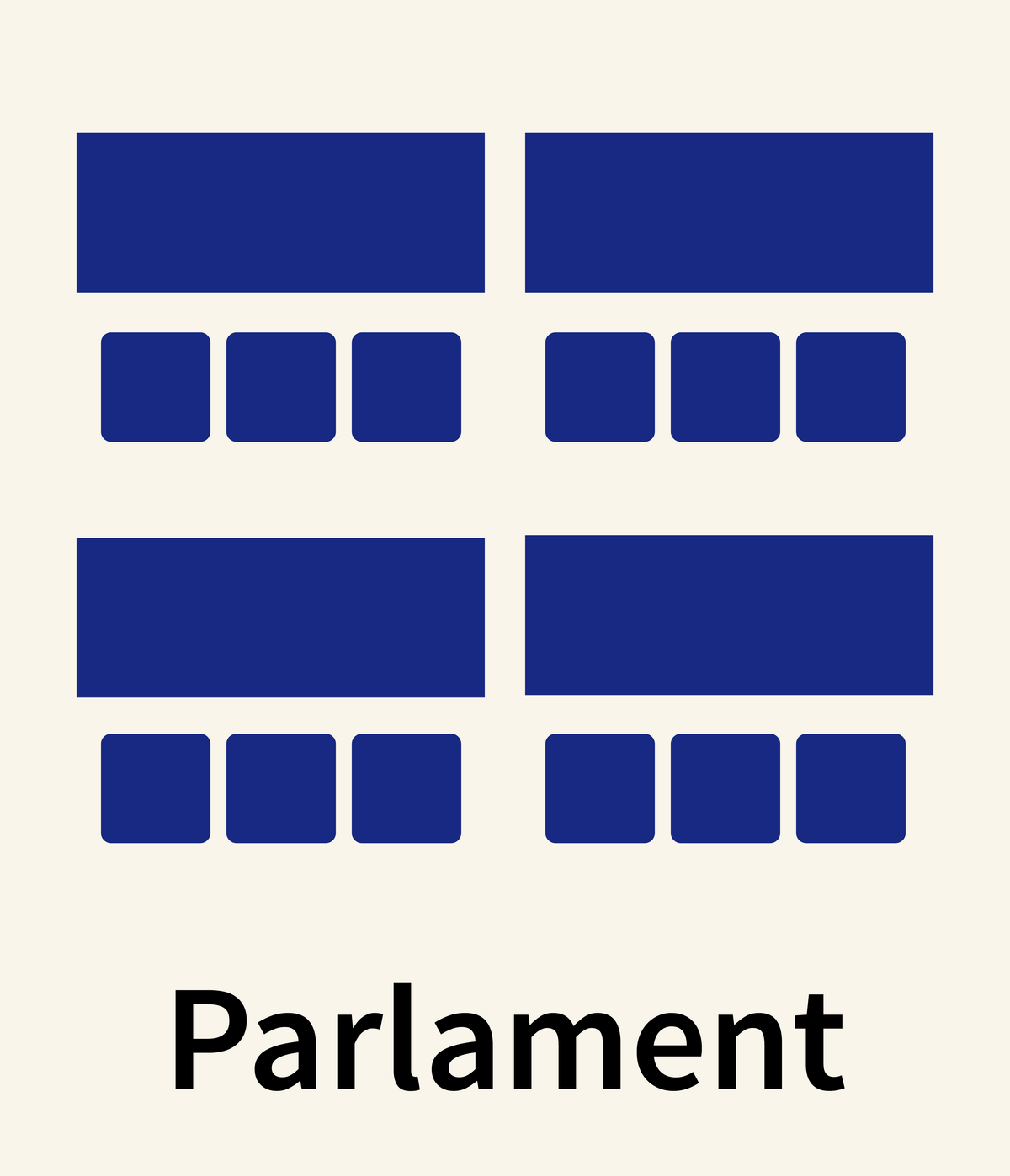 Bild vergrößern: Capitol Bestuhlung Parlament