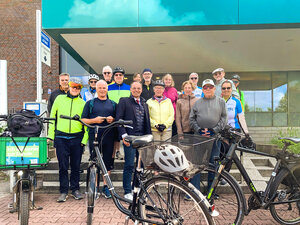 Bild vergr&ouml;&szlig;ern: Auftakttour zum Stadtradeln 2026
