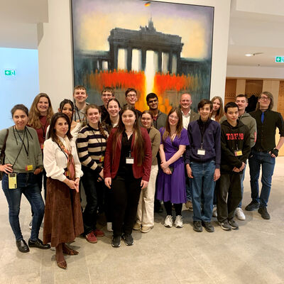 Bild vergr&ouml;&szlig;ern: Besuch Hessischer Landtag