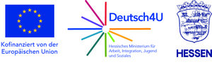Bild vergr&ouml;&szlig;ern: Logo Deutsch4U EU Hessen