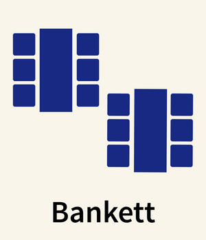 Bild vergr&ouml;&szlig;ern: Capitol Bestuhlung Bankett
